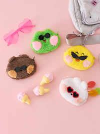LINE FRIENDS minini Theme Park Pouch Keyring