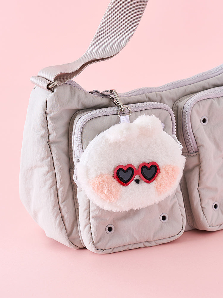 LINE FRIENDS minini Theme Park Pouch Keyring