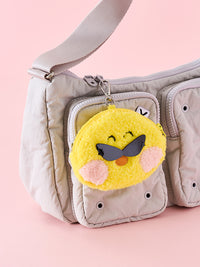 LINE FRIENDS minini Theme Park Pouch Keyring