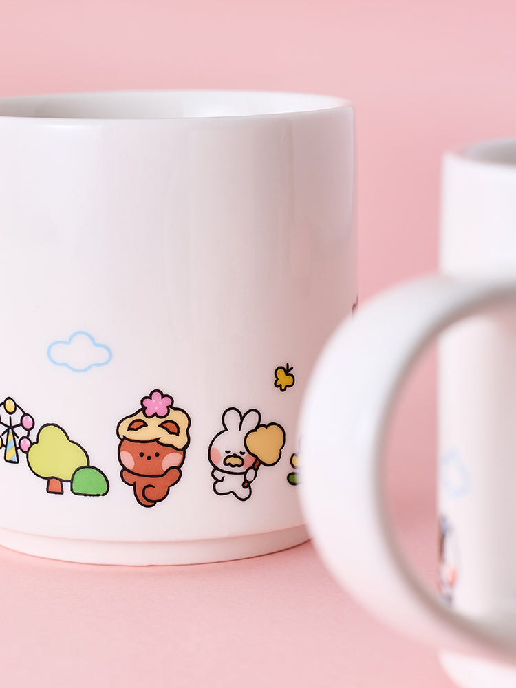 LINE FRIENDS minini Theme Park Mug Cup