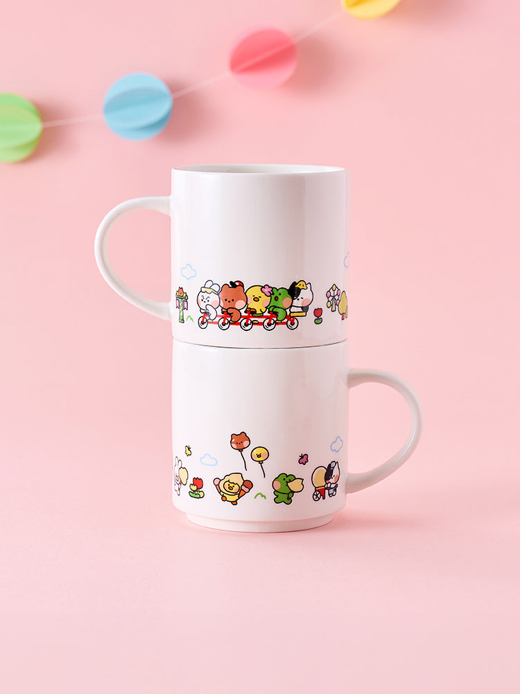 LINE FRIENDS minini Theme Park Mug Cup