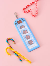 LINE FRIENDS minini Theme Park Photo Keyring