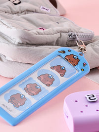 LINE FRIENDS minini Theme Park Photo Keyring