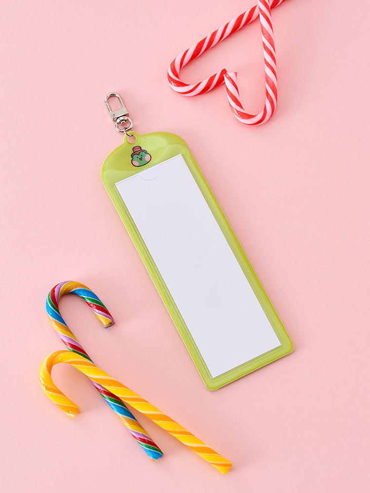 LINE FRIENDS minini Theme Park Photo Keyring