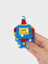 TRUZ HIKUN mini minini Holiday Ornament Keyring