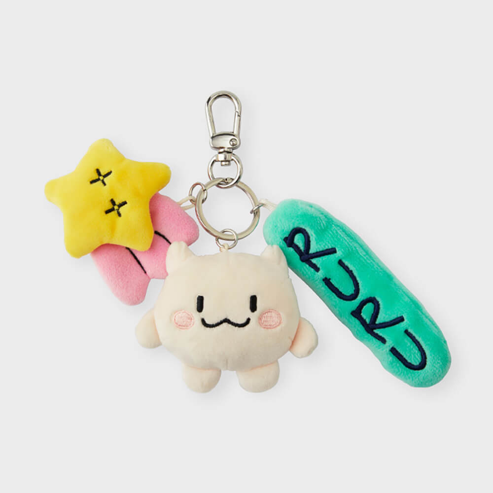 TRUZ RURU TREASURE Collection Plush Charm Keychain