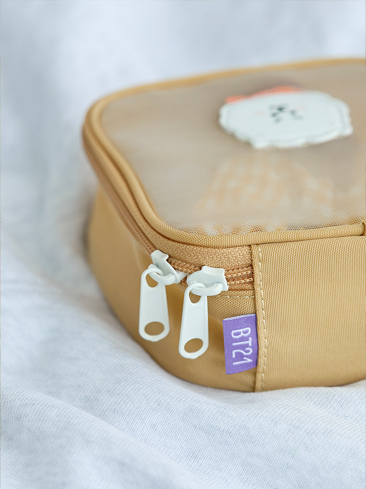 BT21 Basic Travel Mesh Pouch