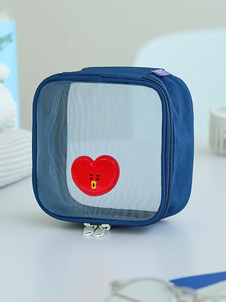 BT21 Basic Travel Mesh Pouch