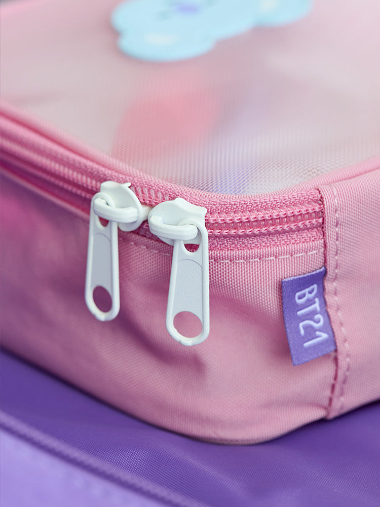 BT21 Basic Travel Mesh Pouch