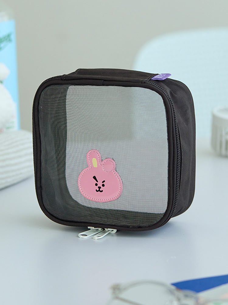 BT21 Basic Travel Mesh Pouch