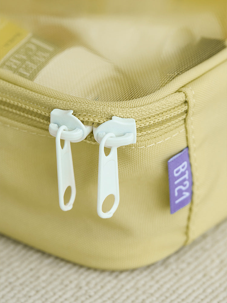 BT21 Basic Travel Mesh Pouch