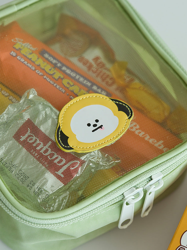 BT21 Basic Travel Mesh Pouch