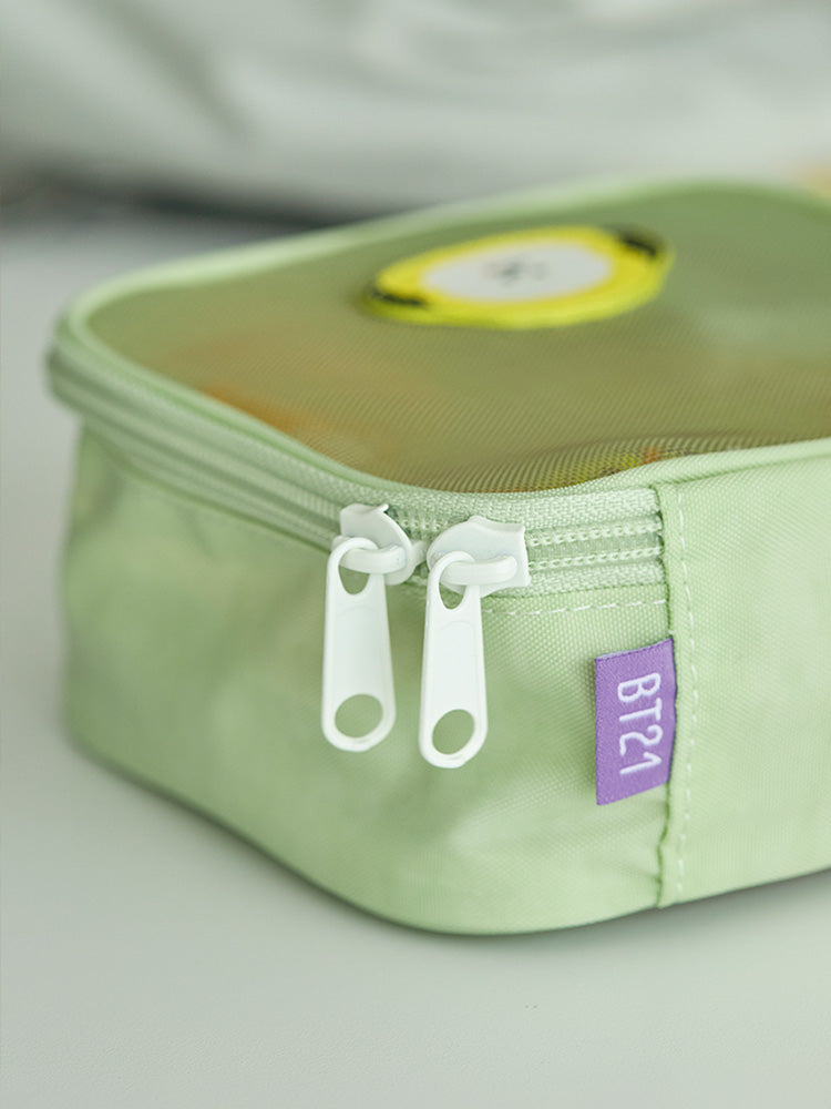 BT21 Basic Travel Mesh Pouch