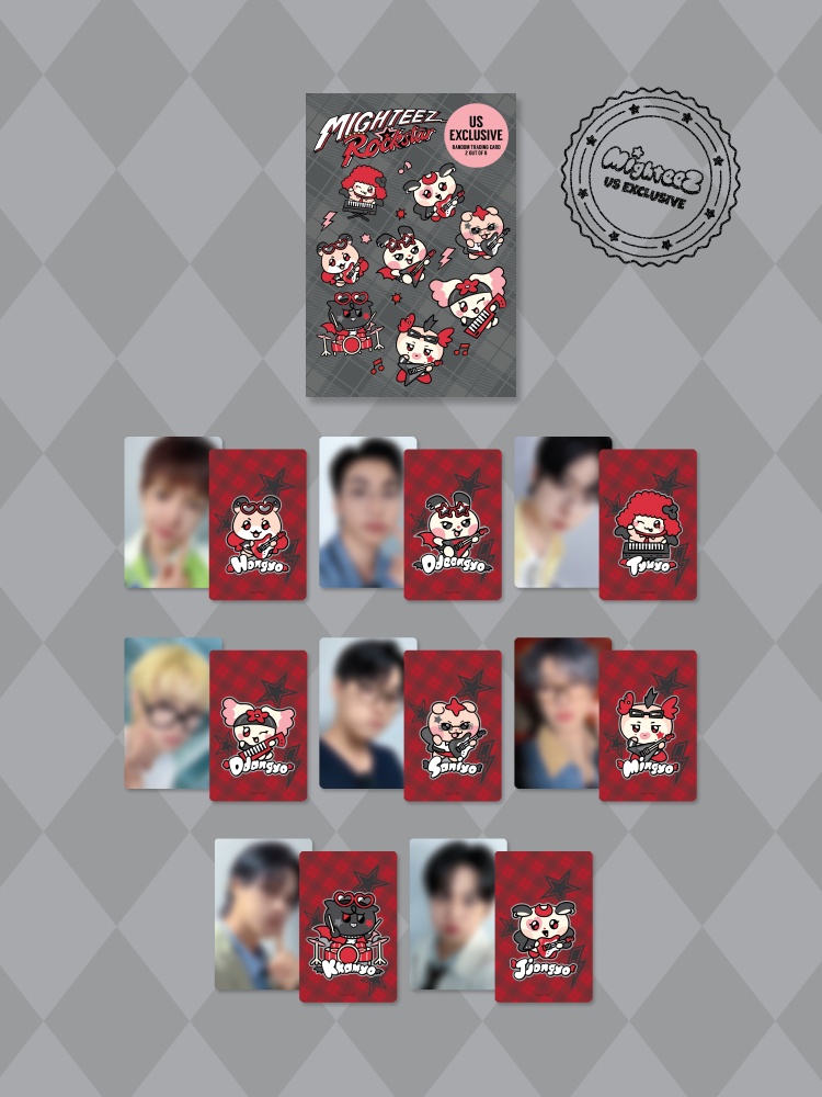 [US Exclusive] MIGHTEEZ RANDOM TRADING PHOTOCARD SET (2 pcs out of 8)