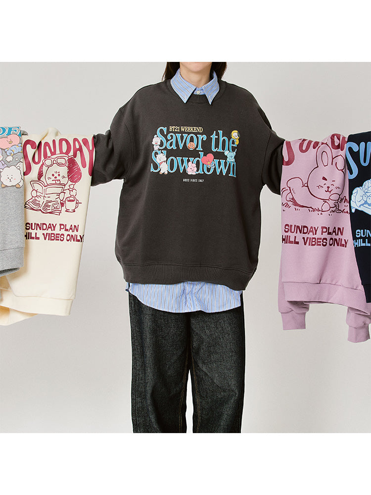 BT21 Basic Group Sweat Shirts