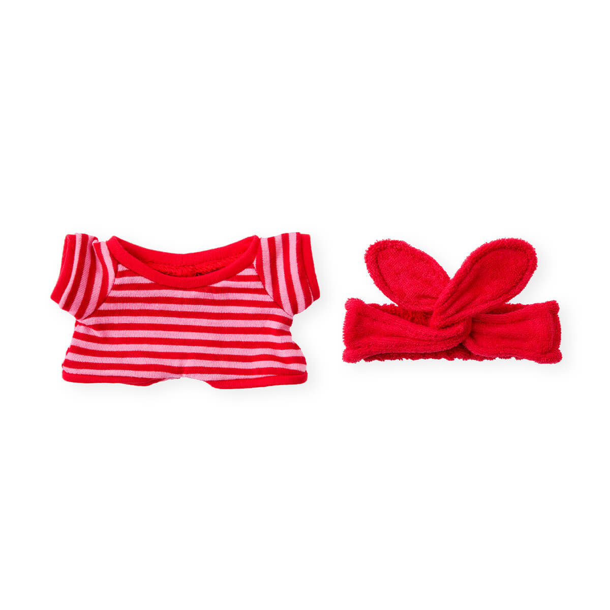 LINE FRIENDS minini Closet Red Pajama & Headband Costume Set