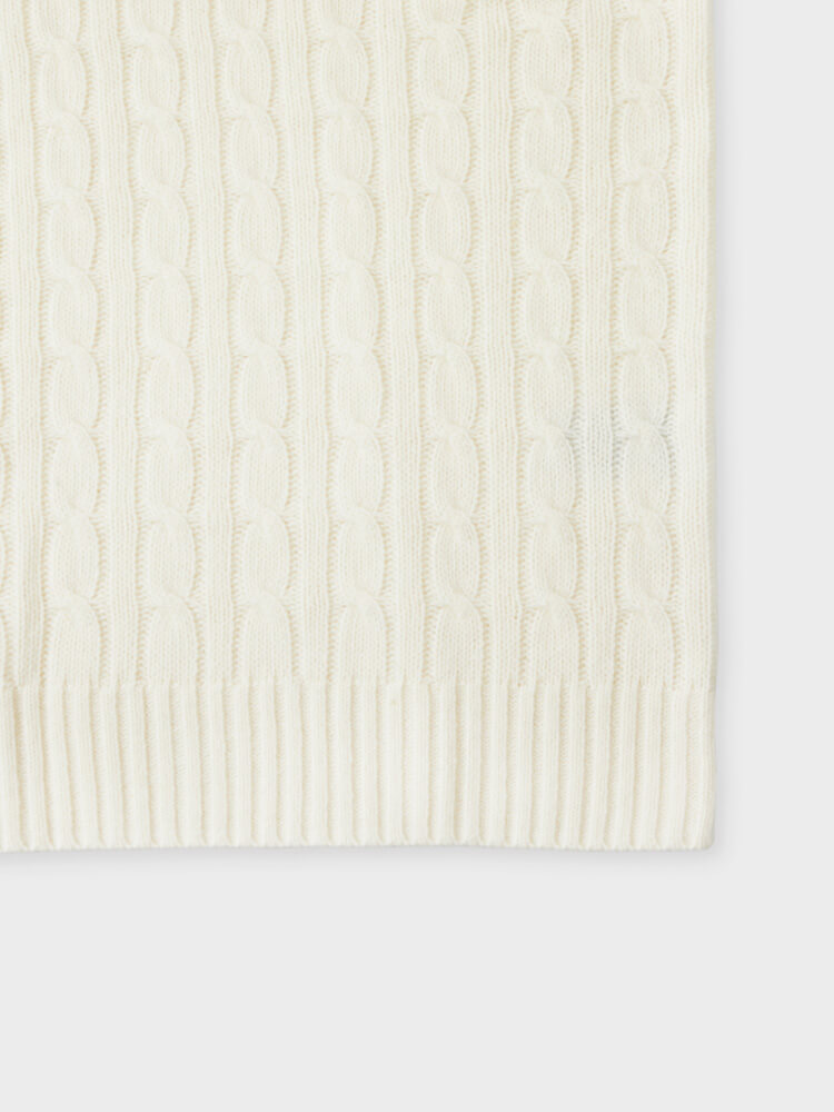 LINE FRIENDS Made by BROWN Knit Vest Ivory