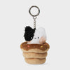 LINE FRIENDS jenini mini minini Bakery Doll Keyring