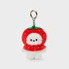 BT21 RJ mini minini Fruits Plush Keyring