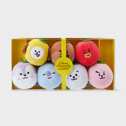 BT21 CHEWY CHEWY CHIMMY Squishy Plush Toy Set