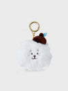 BT21 RJ HOPE IN LOVE Mini Plush Face Keychain