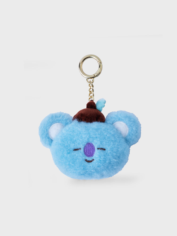 BT21 KOYA HOPE IN LOVE Mini Plush Face Keychain
