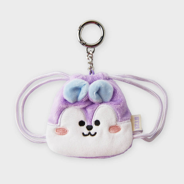 BT21 - BT21 ベビー レッサーパンダマスコット& キャット巾着 MANG bt_mini_pouch_keyring_newmang_