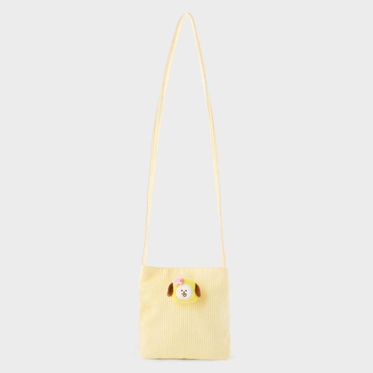 BT21 CHIMMY Mini SPRING DAYS Corduroy Crossbody Bag