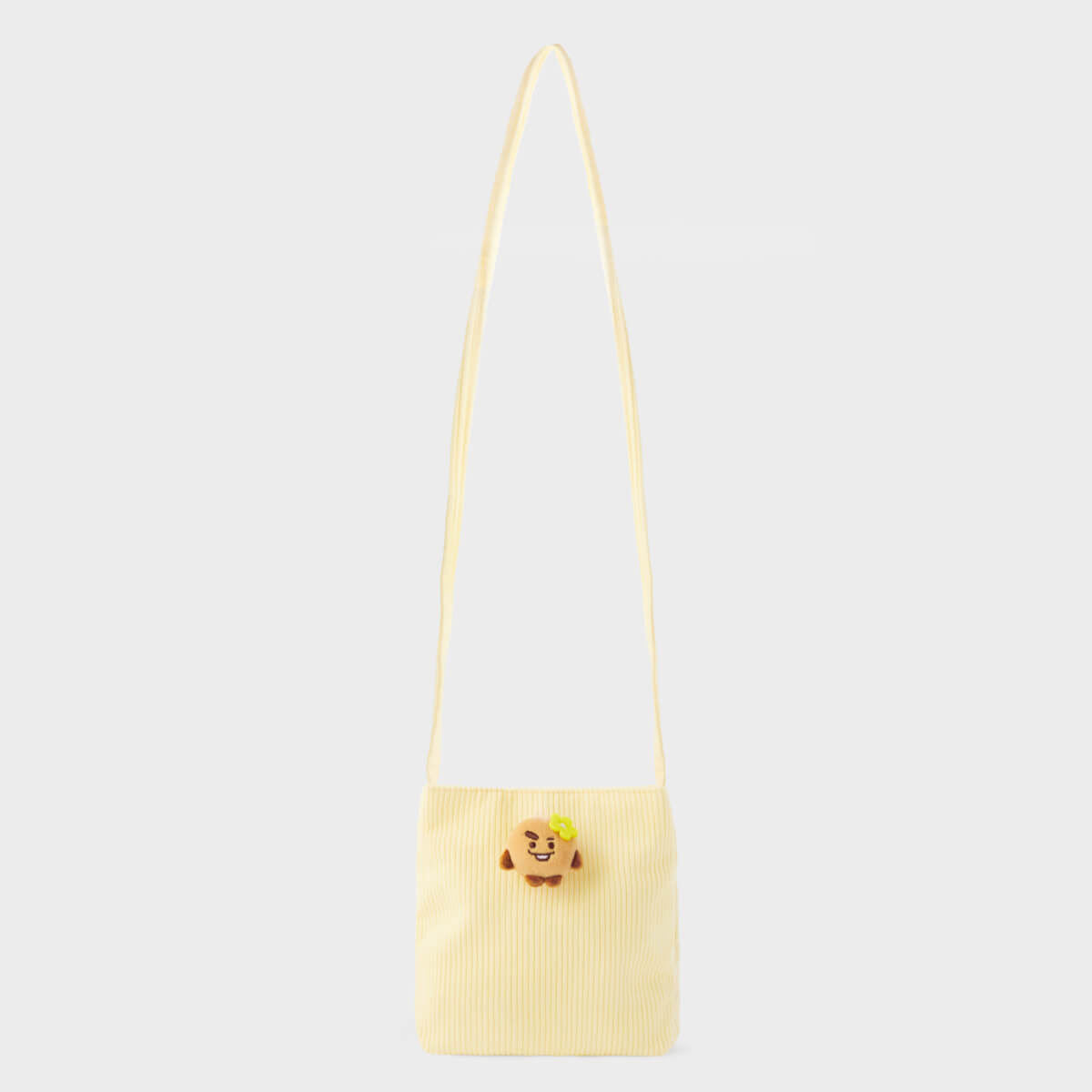 BT21 SHOOKY Mini SPRING DAYS Corduroy Crossbody Bag
