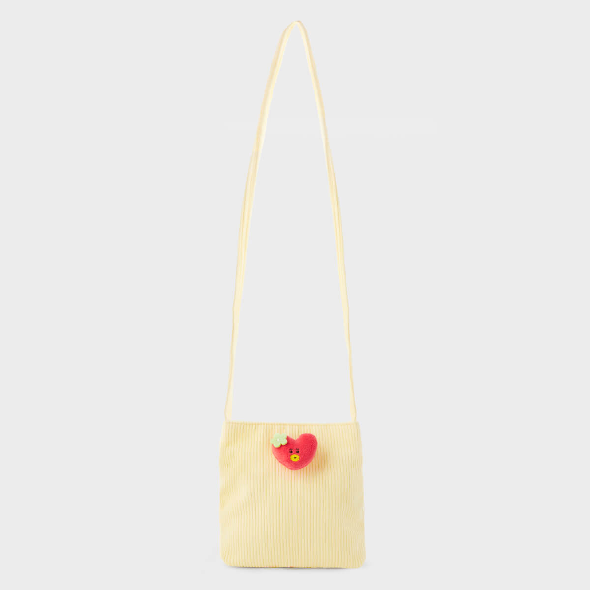BT21 TATA Mini SPRING DAYS Corduroy Crossbody Bag