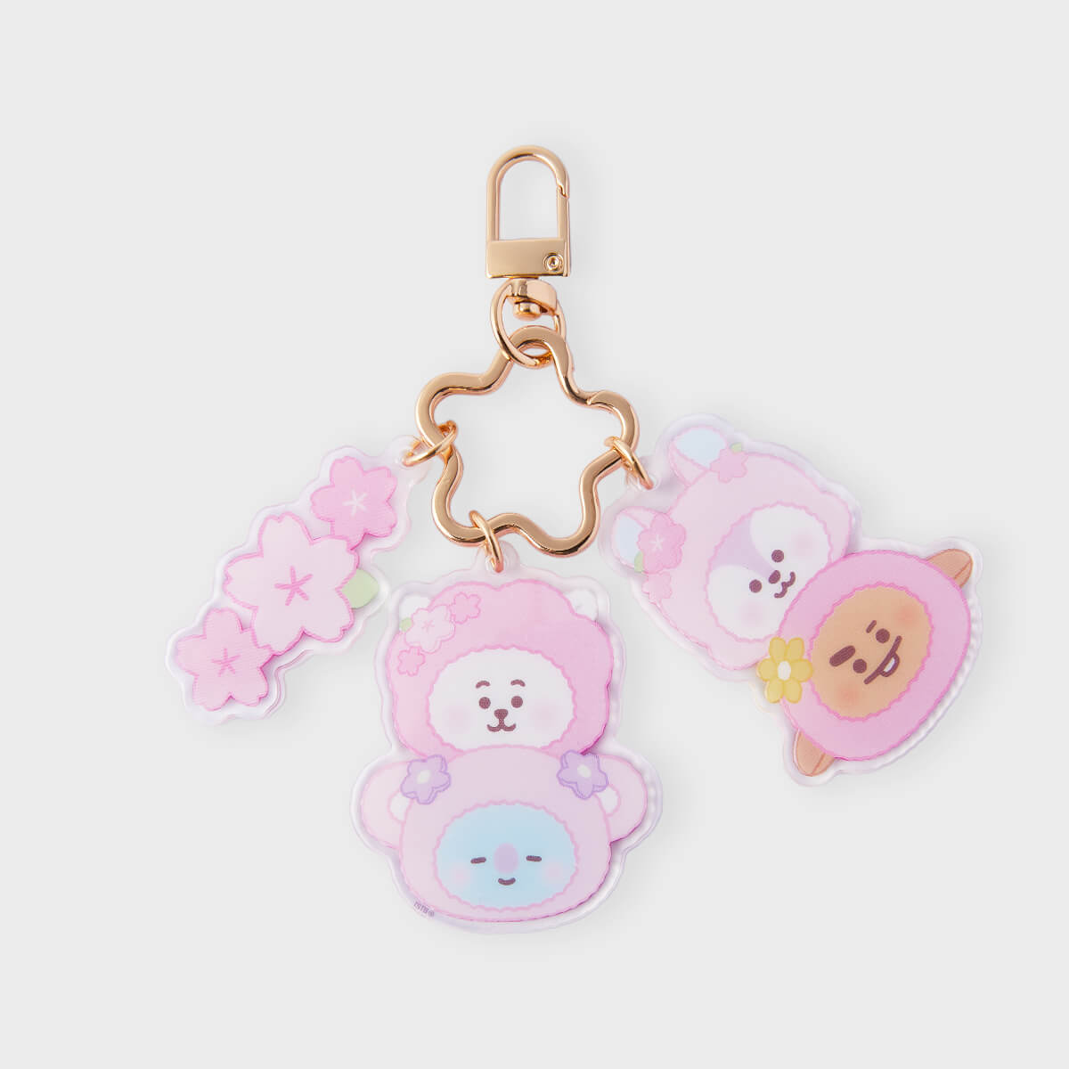 BT21 SPRING DAYS Acrylic Keyring Ver.2