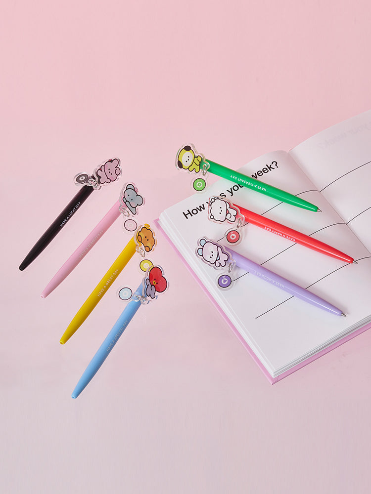 BT21 minini Lucky Gatcha Gel Pen