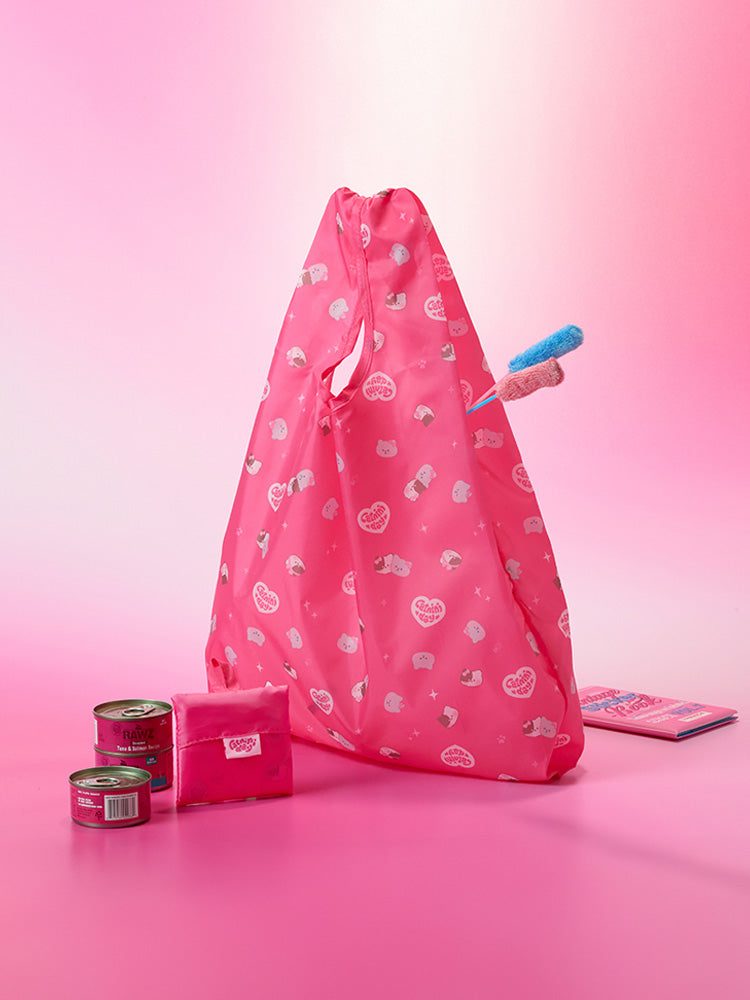 LINE FRIENDS minini catnini Foldable Reusable Bag