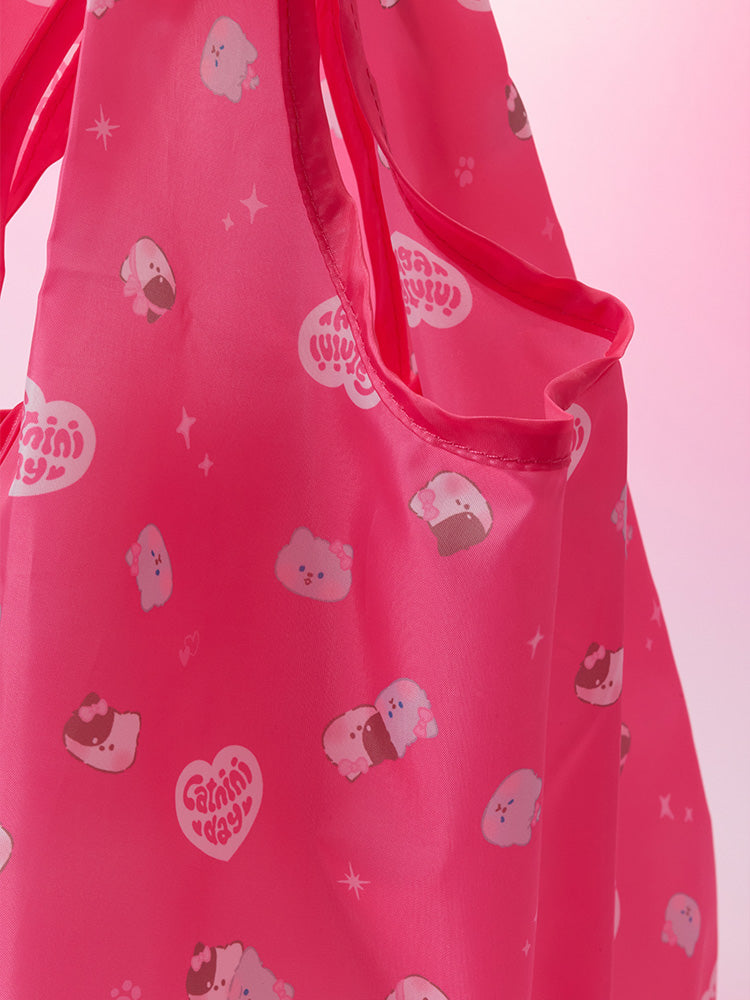 LINE FRIENDS minini catnini Foldable Reusable Bag