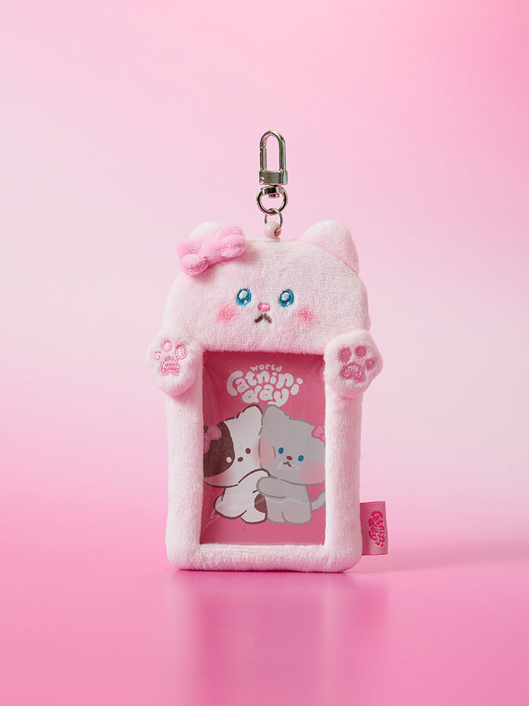 LINE FREIDNS minini catnini Photo Holder Keyring
