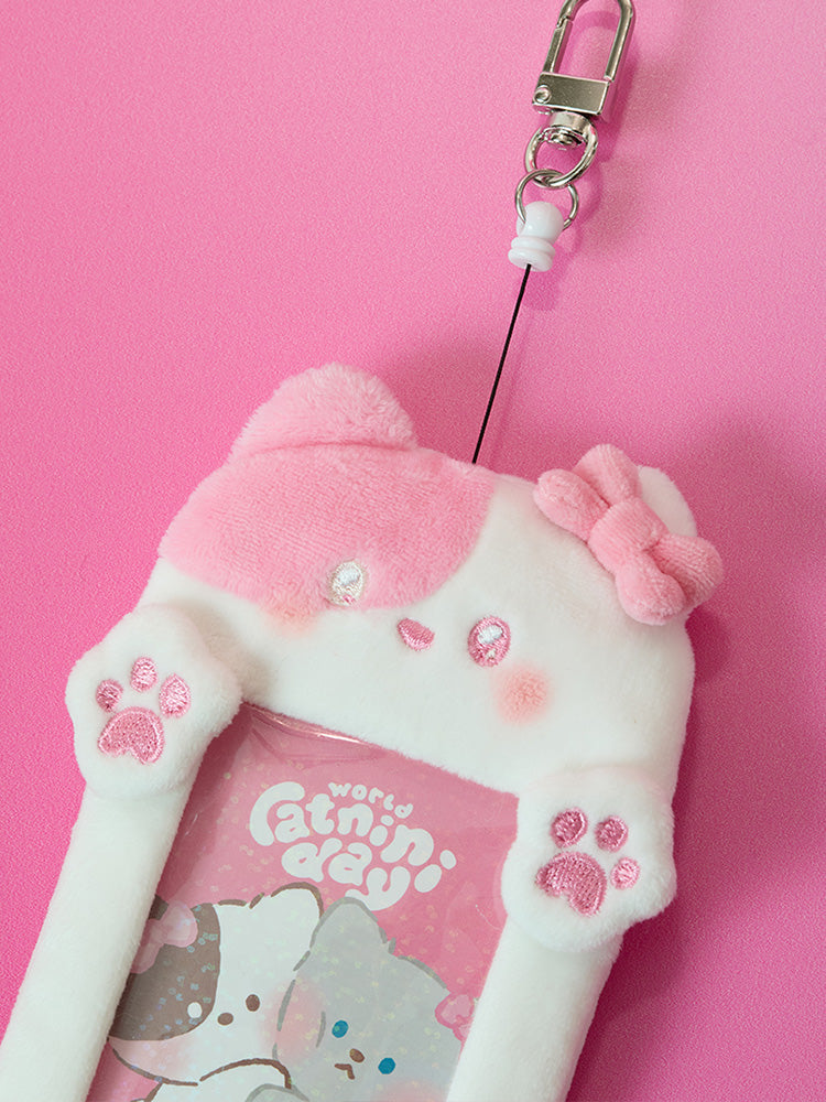 LINE FREIDNS minini catnini Photo Holder Keyring