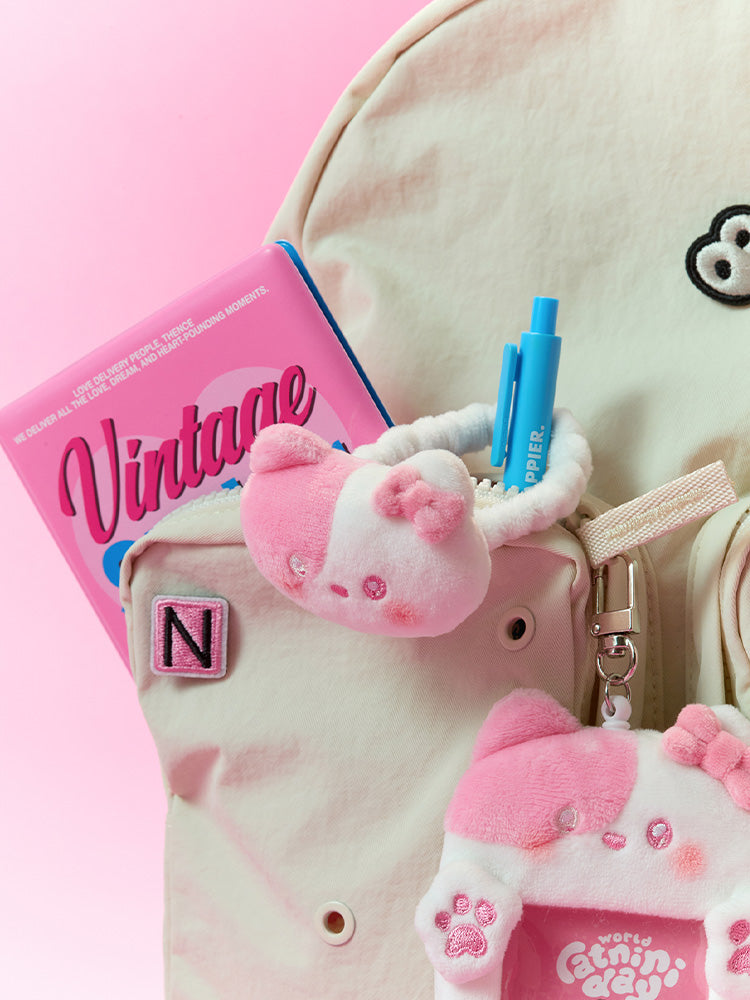 LINE FRIENDS minini catnini Plush Hair Tie