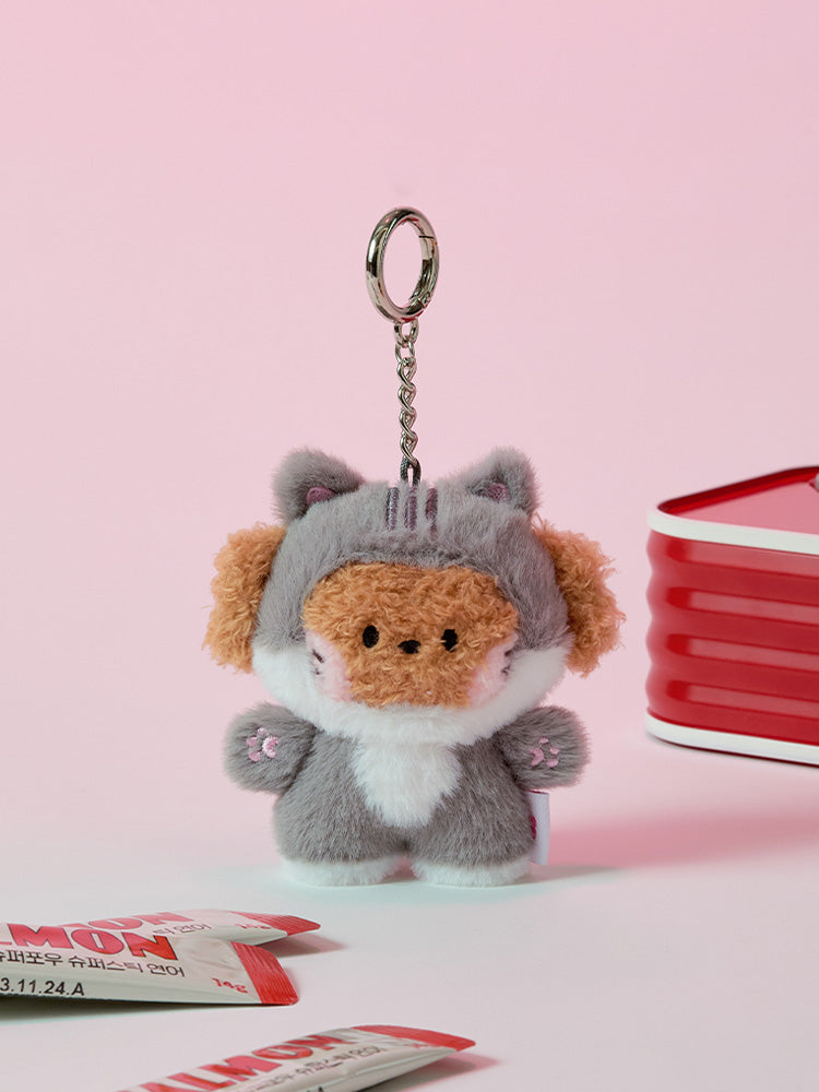 LINE FRIENDS mini minini catnini Plush Keyring – LINE FRIENDS_US