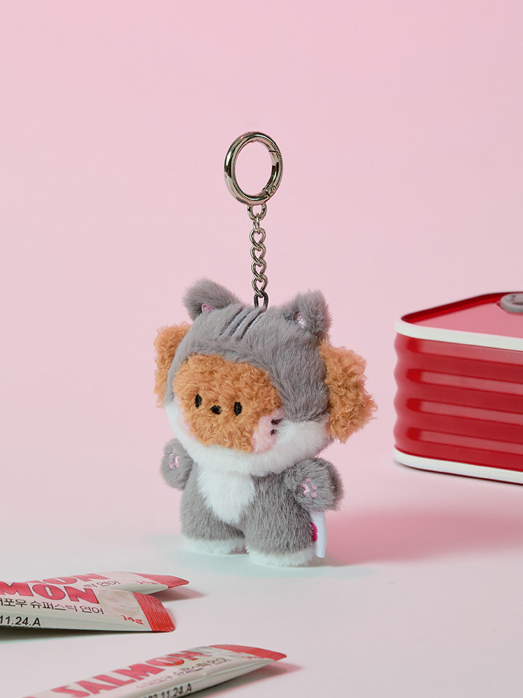 LINE FRIENDS mini minini catnini Plush Keyring
