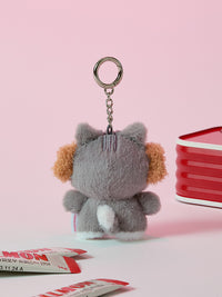 LINE FRIENDS mini minini catnini Plush Keyring