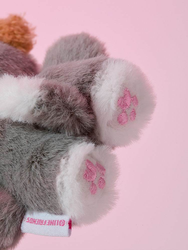 LINE FRIENDS mini minini catnini Plush Keyring