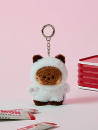 LINE FRIENDS mini minini catnini Plush Keyring