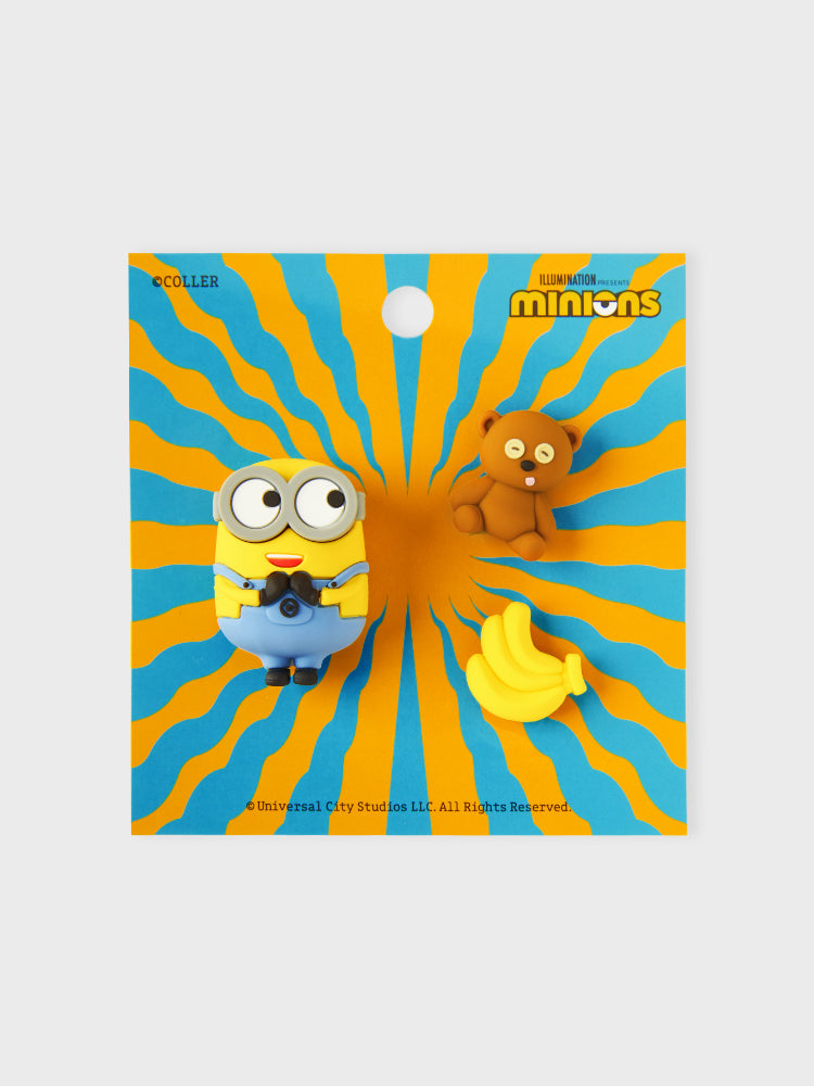 COLLER X Universal Minions 3D PVC Sticon Set