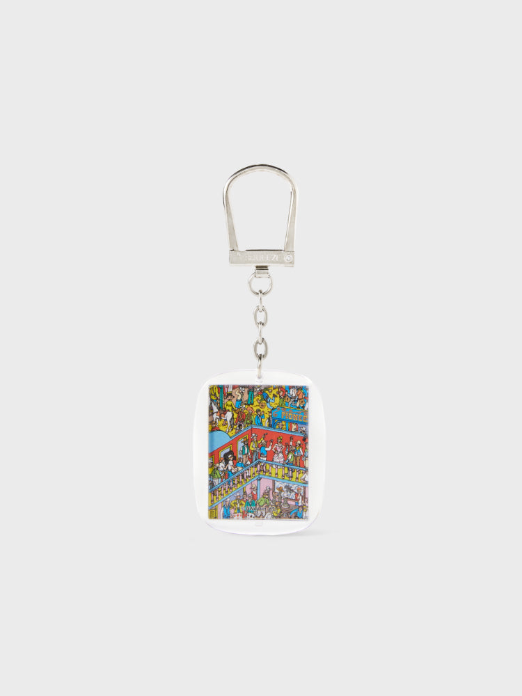 COLLER X Universal Photo Acrylic Keyring
