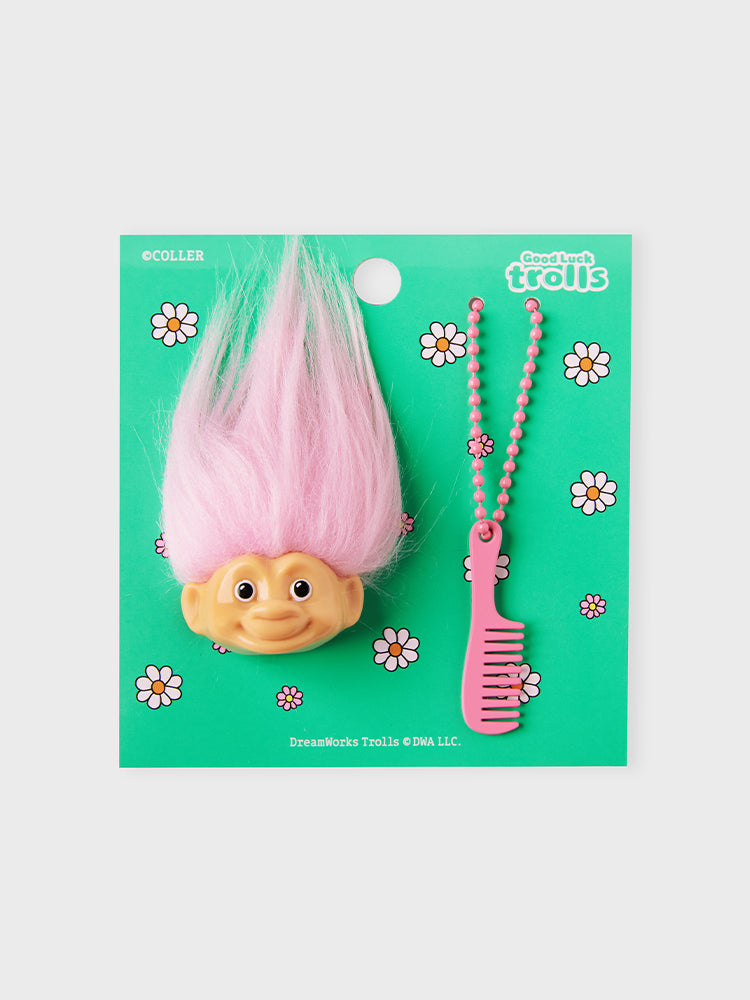 COLLER X Universal Good Luck Trolls PVC Face Sticon Set