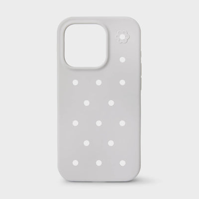 COLLER iPhone Silicone Hard Case Gray