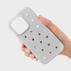 COLLER iPhone Silicone Hard Case Gray