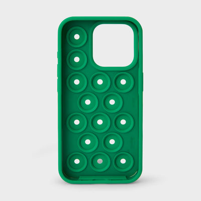 COLLER iPhone Silicone Hard Case Green