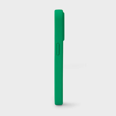 COLLER iPhone Silicone Hard Case Green