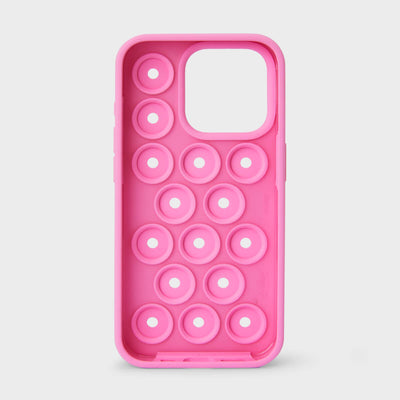 COLLER iPhone Silicone Hard Case Pink